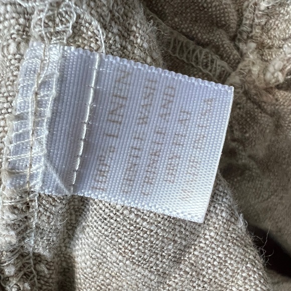 Magnolia Pearl Linen Love Jacket Cardigan Lagenlook Boho Cottagecore Made in USA - Picture 9 of 16